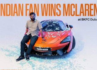 An Unforgettable Night by 1win: Indian Fan Wins McLaren at BKFC Dubai 1win