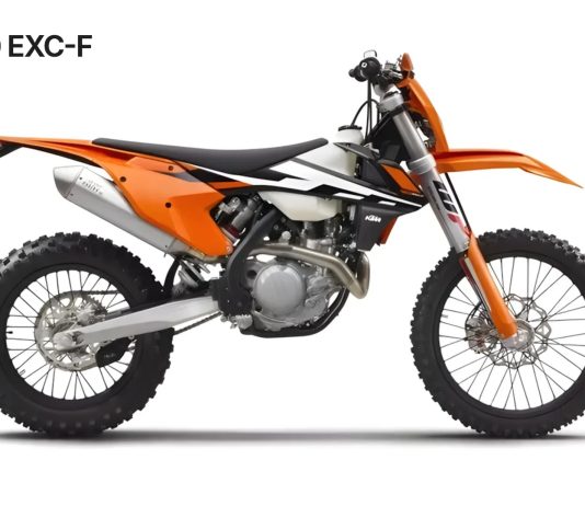 KTM 450 EXC-F из Японии для жёстких маршрутов KTM 450 EXC